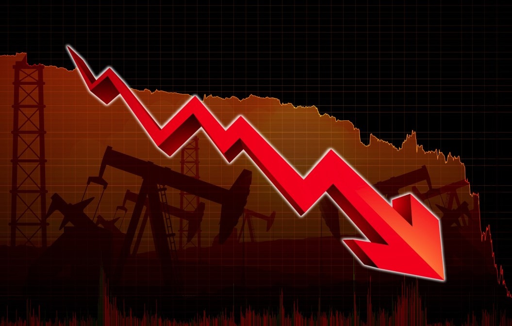 crude oil price drop