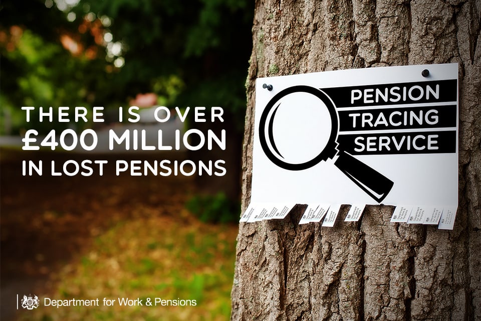 Gov.uk Pension Tracing Service