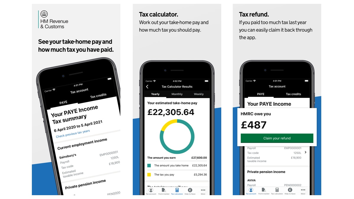 HMRC finch app for expats