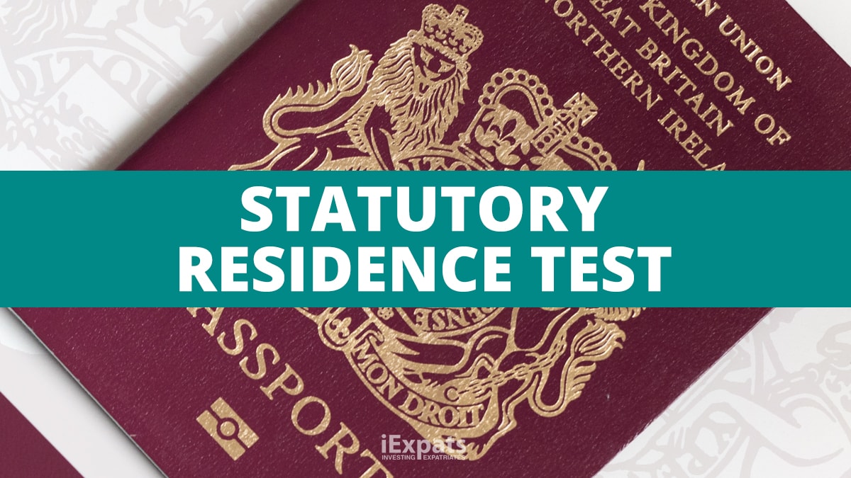 Statutory Residence Test for expats with uk passport
