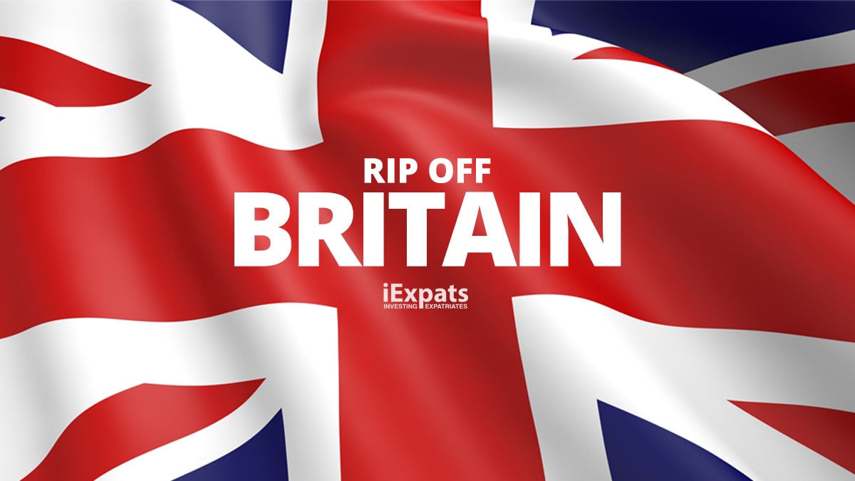 Rip Off Britain on the UK flag