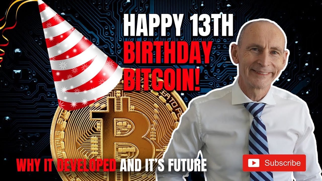 Happy 13th Birthday Bitcoin