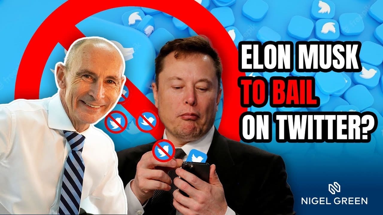 Elon Musk To Bail On Twitter