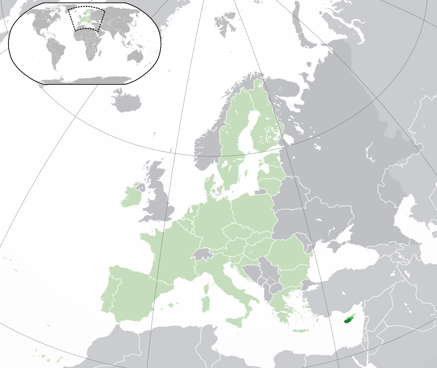 Cyprus Map Location