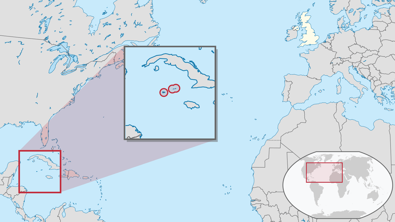  Cayman Islands map location